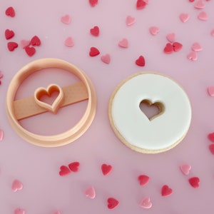 Heart Donut Cookie Cutter - Hearts/ Donuts/ Doughnuts