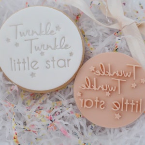 Twinkle Twinkle Little Star Cupcake Toppers - 48pc Set For Gender Reveal & Baby Shower Decor - View #12