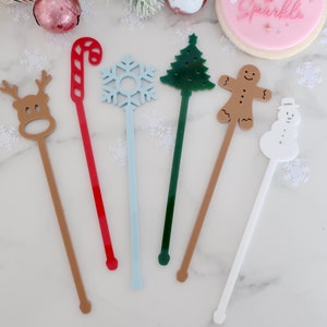 Christmas Drink Stirrers