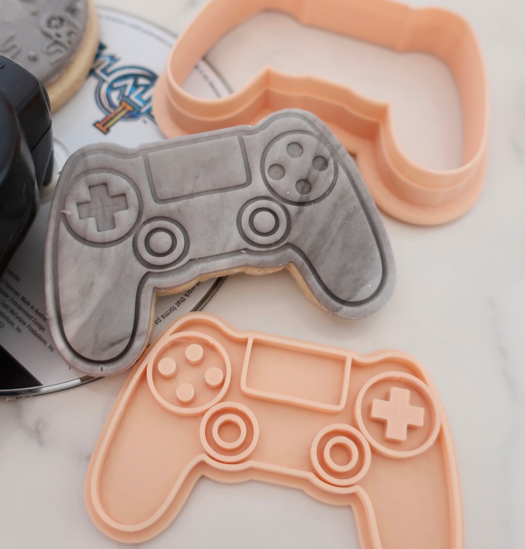 Computer Game Controller Cookie Cutter & Fondant Stamp/ Birthday Etsy