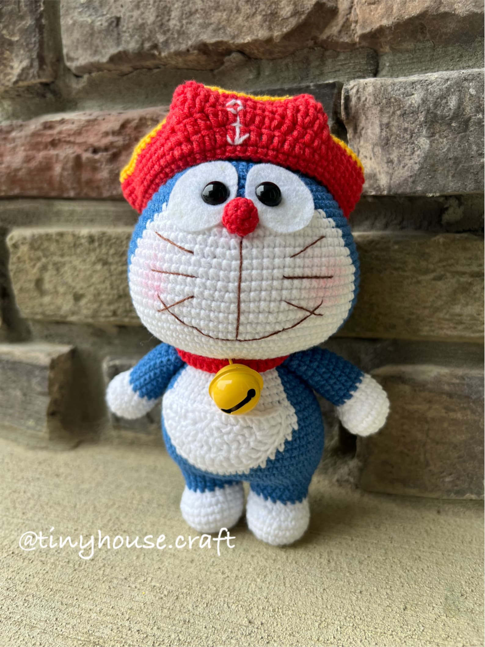 Doraemon Crochet Finished Toys / Doraemon Toys / Doraemon Etsy