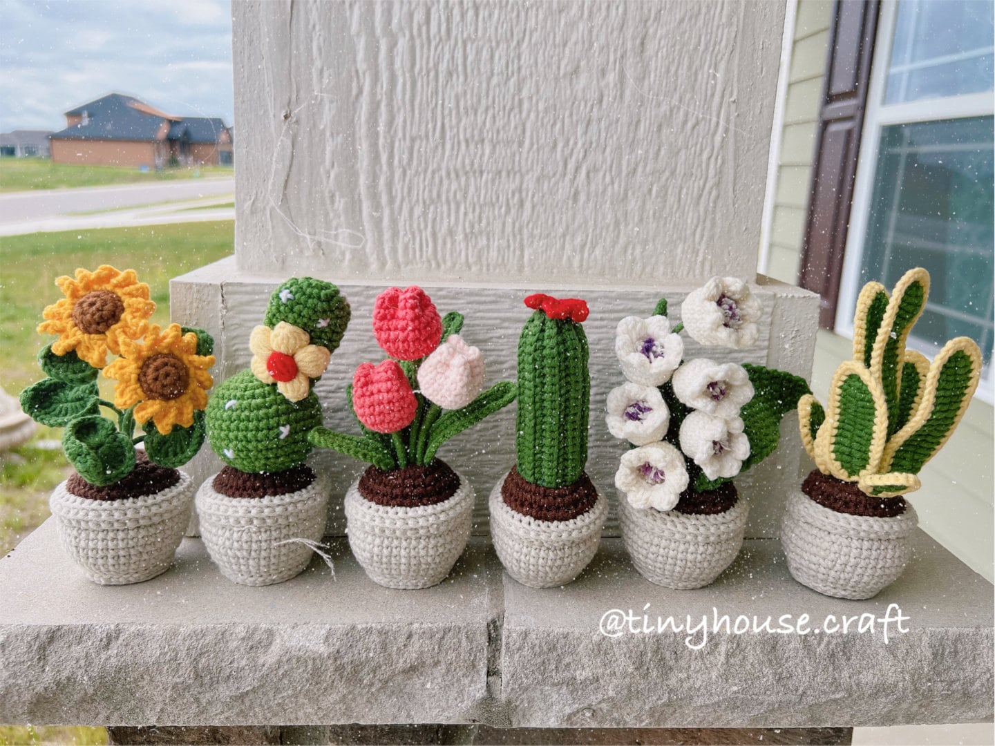 Flower crochet/ Flower pot Crochet