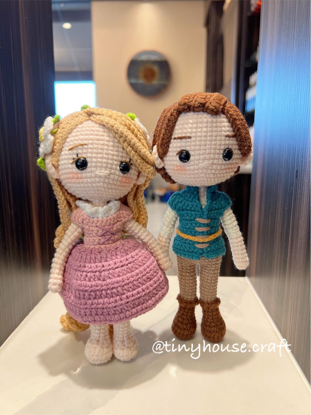 Yarn Dolls Of Rapunzel Rapunzel Amigurumi Doll CROCHET PATTERN PDF