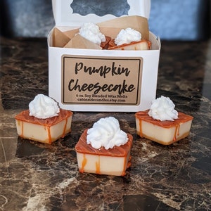 NEW! Pumpkin Cheesecake Wax Melts 8 pc.