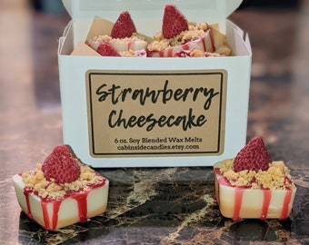 Wax Melts Straw. Cheesecake 6 pc.