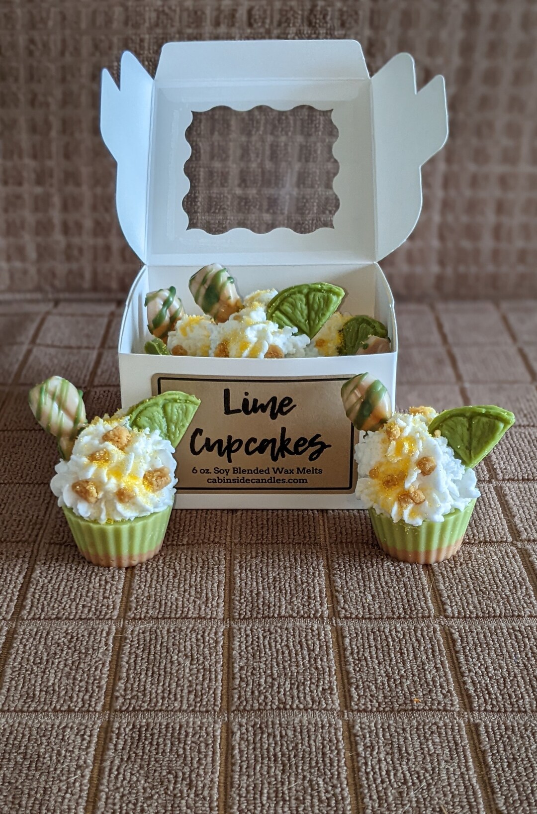 5 Pc. Lime Cupcake Wax Melts Etsy