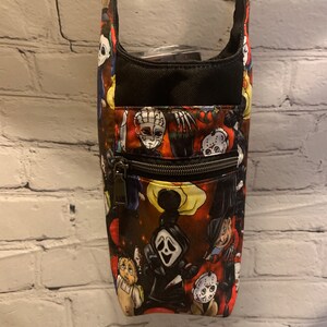 Aqua Sling H20 water bottle bag horror characters Halloween perfect for hiking or theme parks