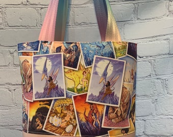 Dinosaur Pin ups Tote Bag Vintage Retro postcard style unique