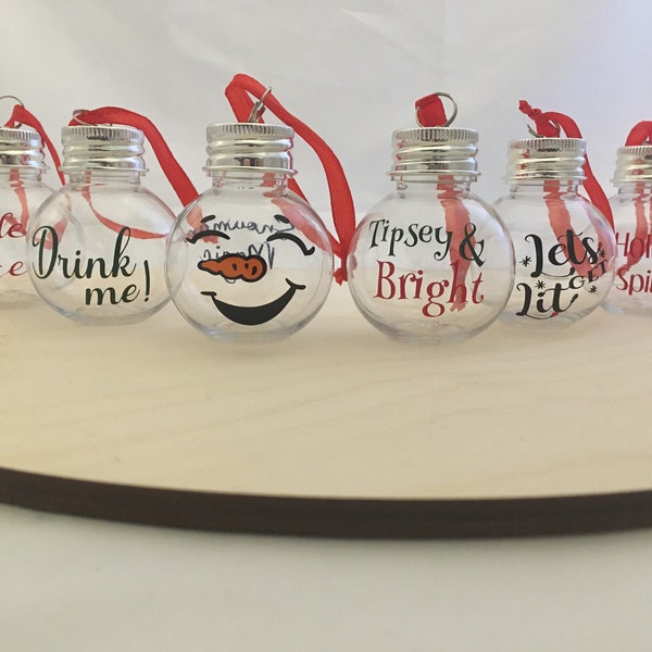 Personalized Ornament Balls Etsy