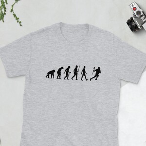 Evolutie van Lacrosse T-Shirt