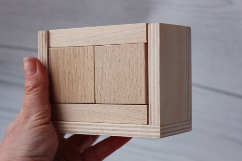 Blank Perpetual Wooden Block Calendar Do It Yourself Calendar Paint A
