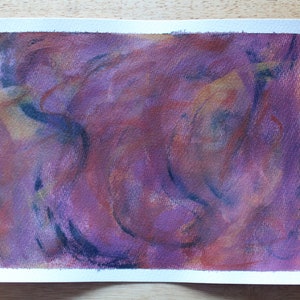 Original Abstract Art, Small Acrylic Painting, Wall Decor