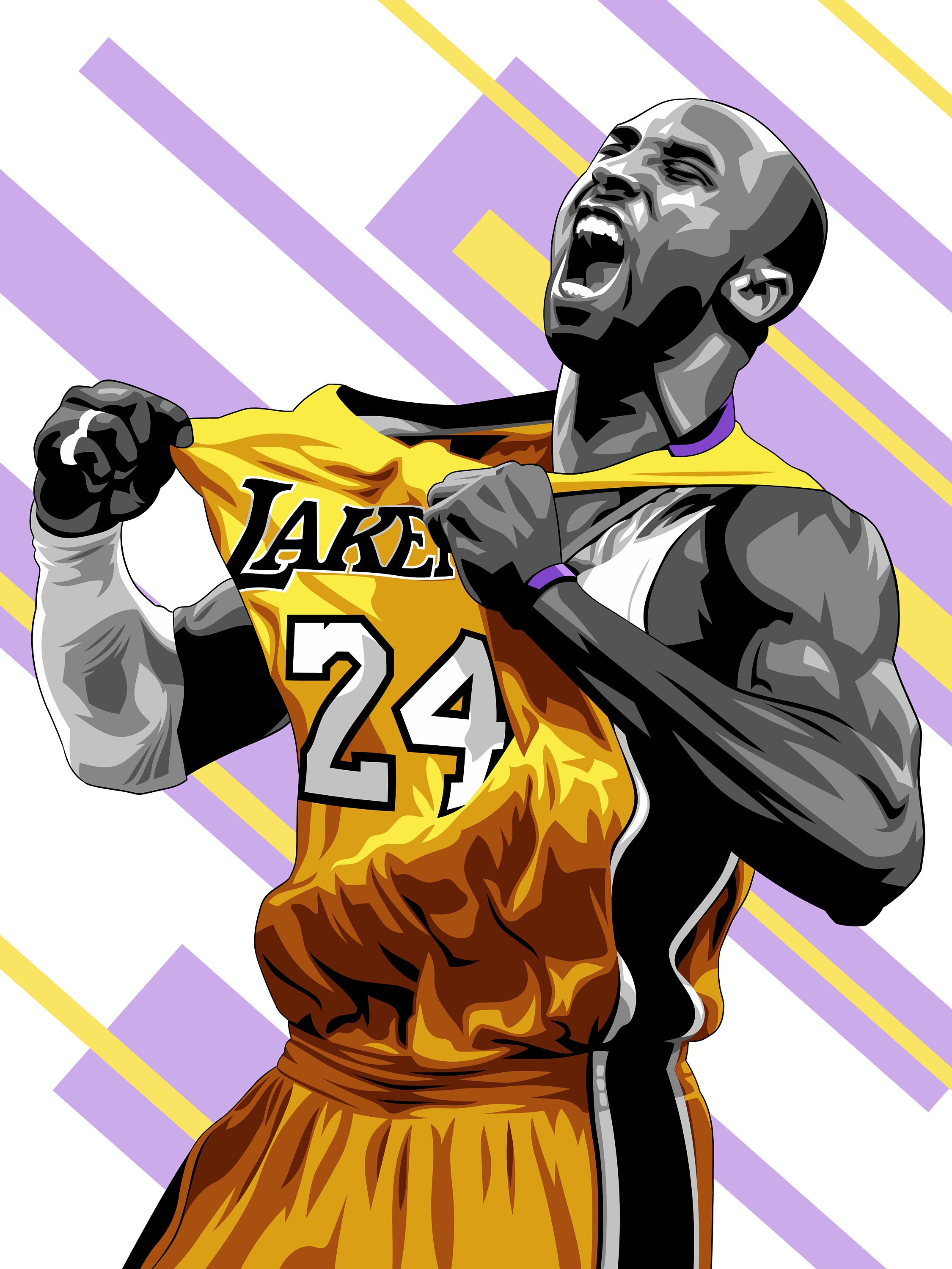 Kobe Print - Etsy