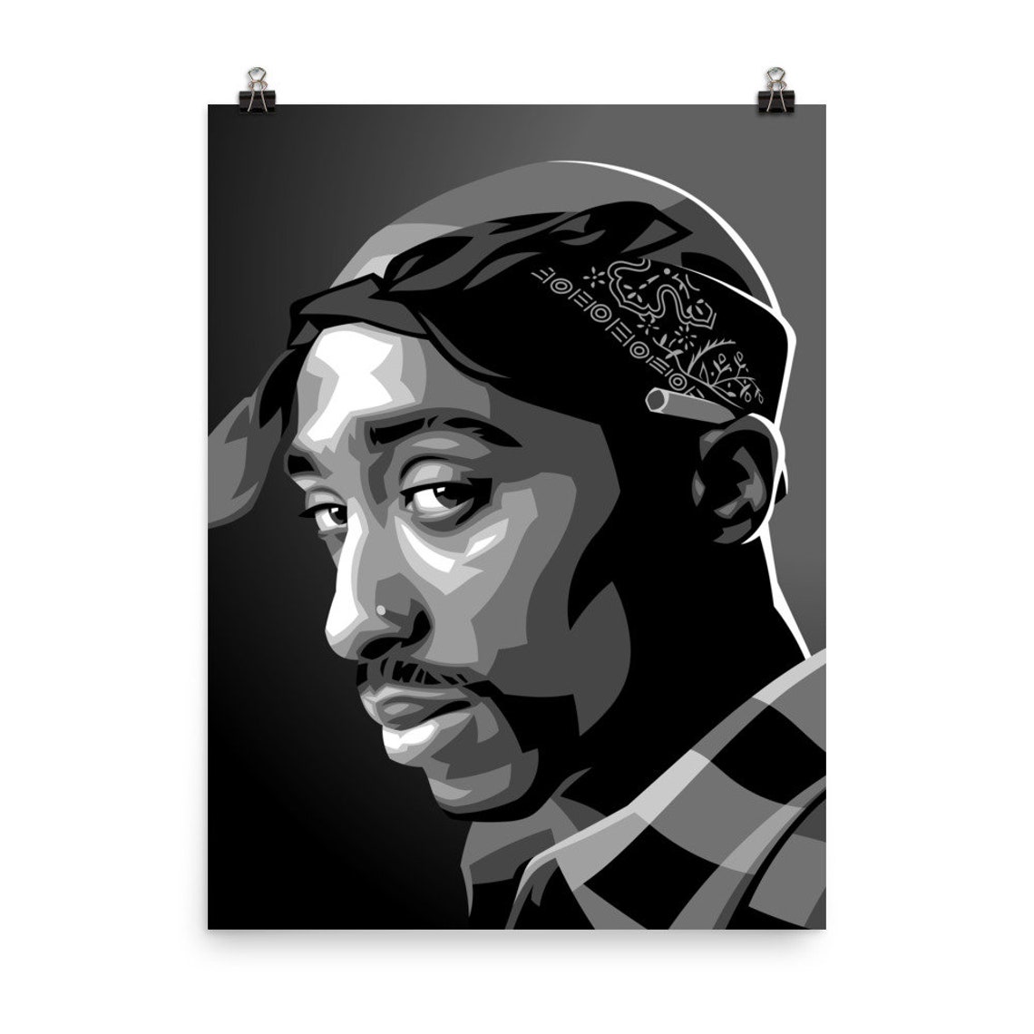 Tupac Print - Etsy