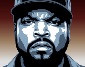 Ice Cube Print | Etsy