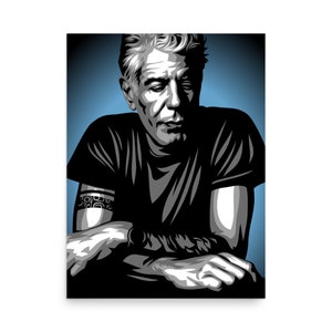 Anthony Bourdain Print