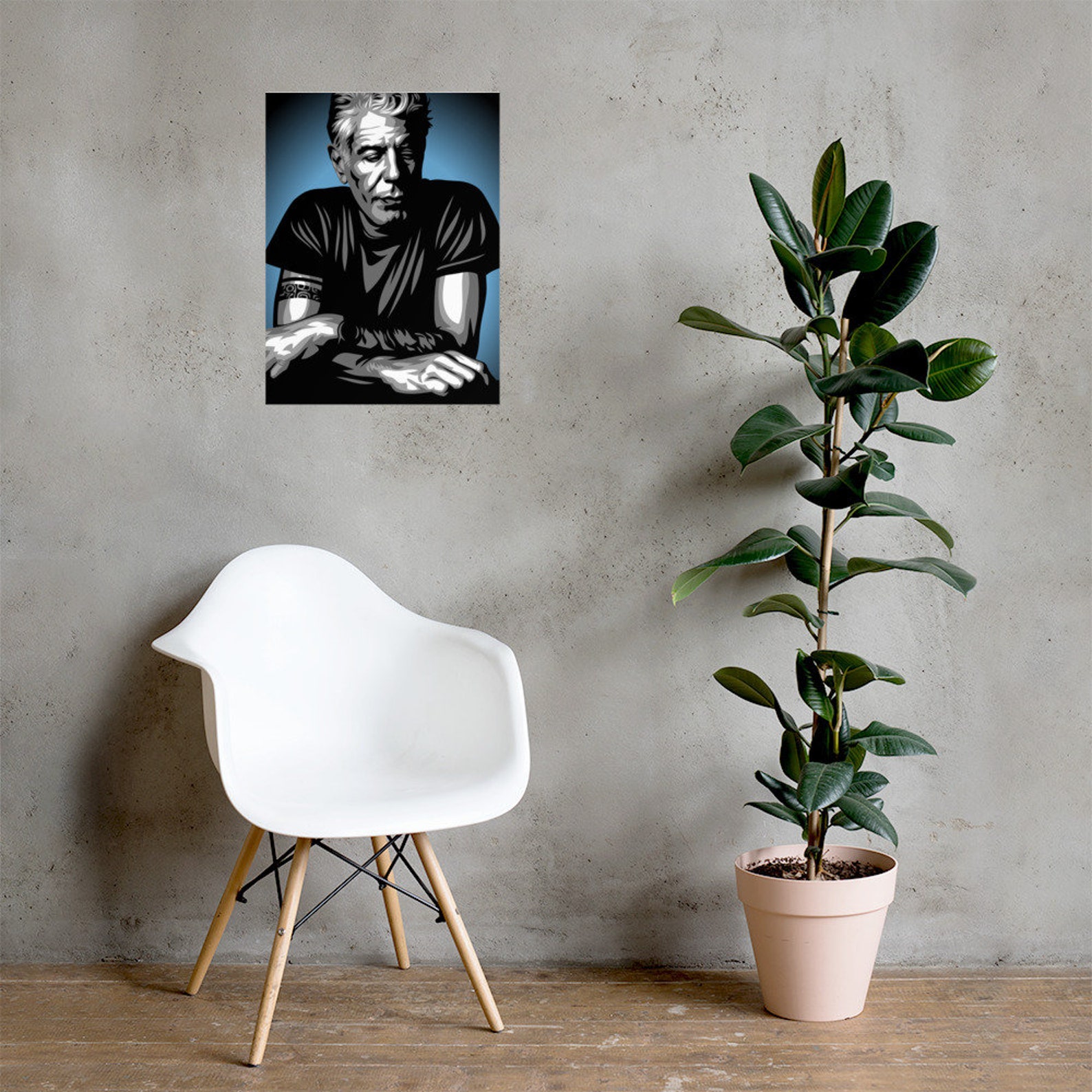 Anthony Bourdain Print - Etsy