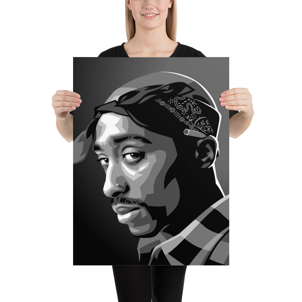 Tupac Print - Etsy