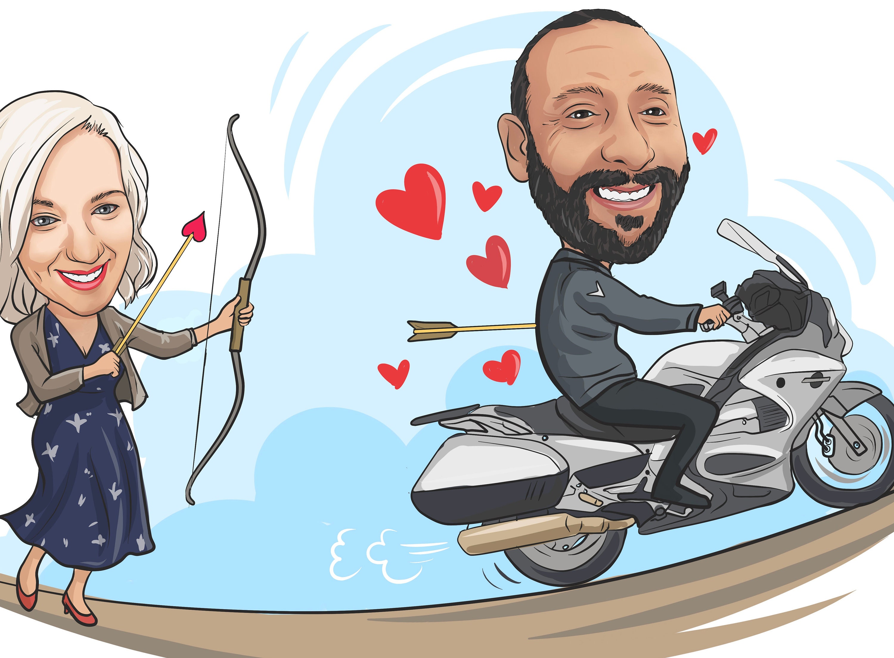 Buy Cartoon Portrait From Photo Digital Portrait From Photo Online in India - Etsy Buy Cartoon Portrait From Photo Digital Portrait From Photo Online in India - Etsy