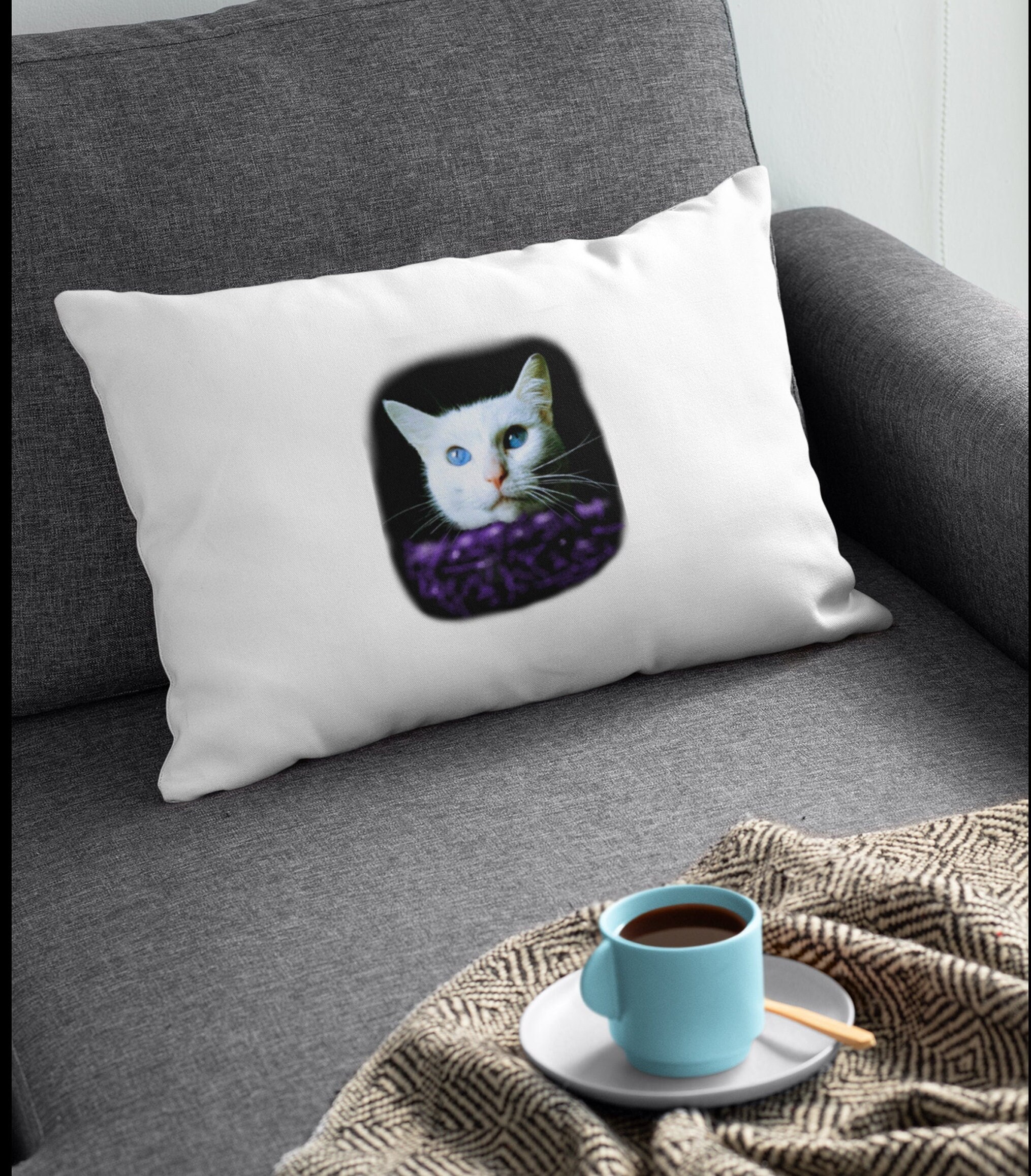 kitty pillowcase