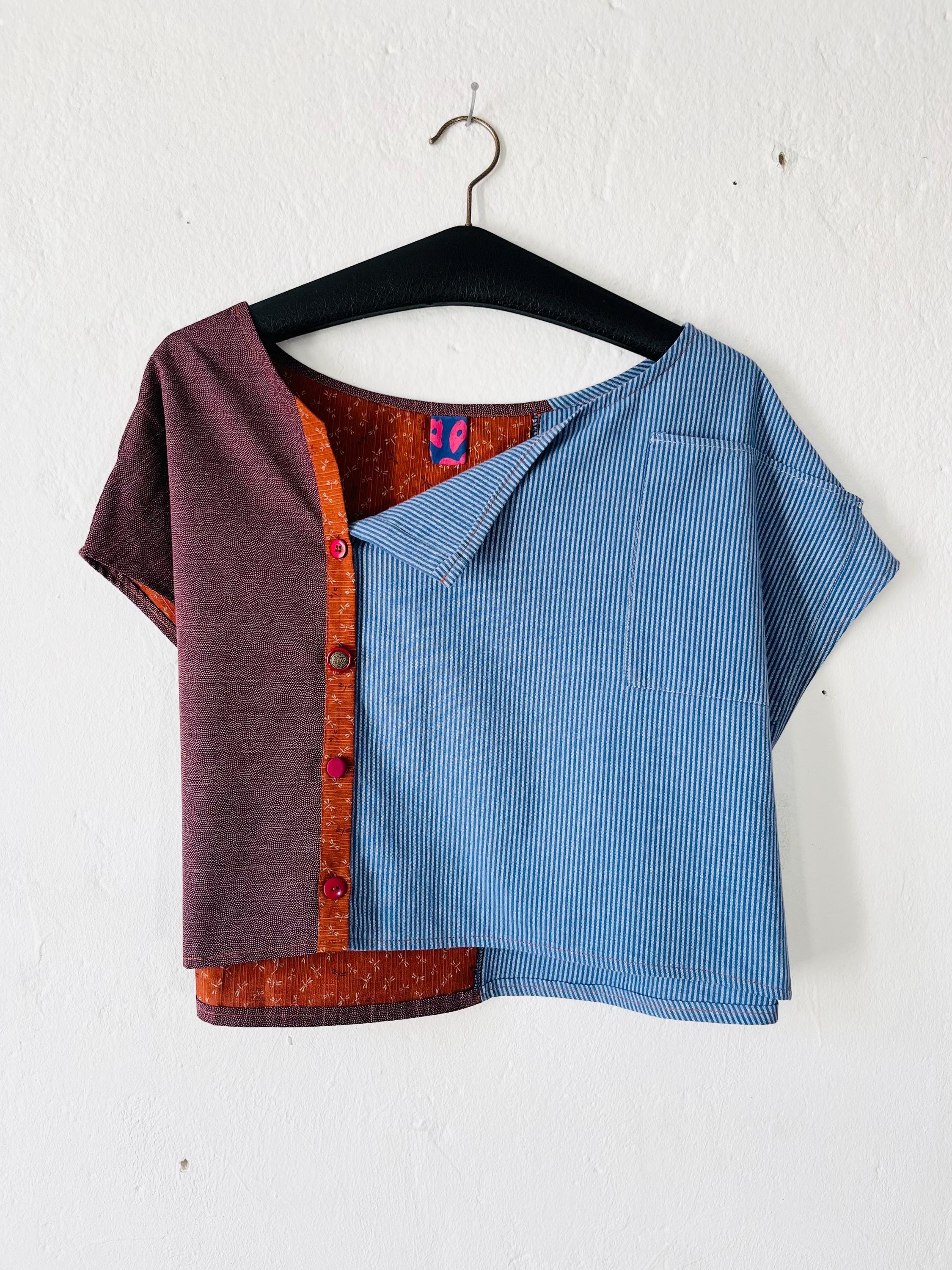 Upcycling shirt Italia