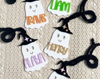 Ghost Basket Tag | Boo Basket Tag | Halloween Boo Basket | Halloween Gifts For Kids | Halloween Name Tags | Boo Tags