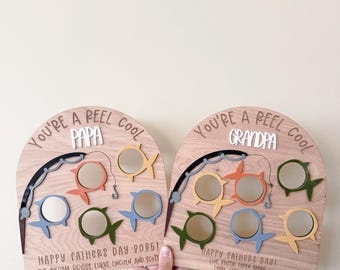 Father’s Day Photo Sign | Fishing Father’s Day Sign | Gifts For Dad | Gifts For Him | Kids | Keepsake Gift | Father’s Day Gift | Fishing