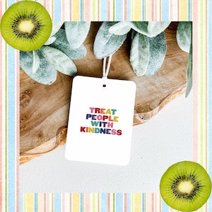 tpwk car air freshener, harry styles car charm, treat people with kindness gift, felt air freshener, cute car accessory, fragrance add-on