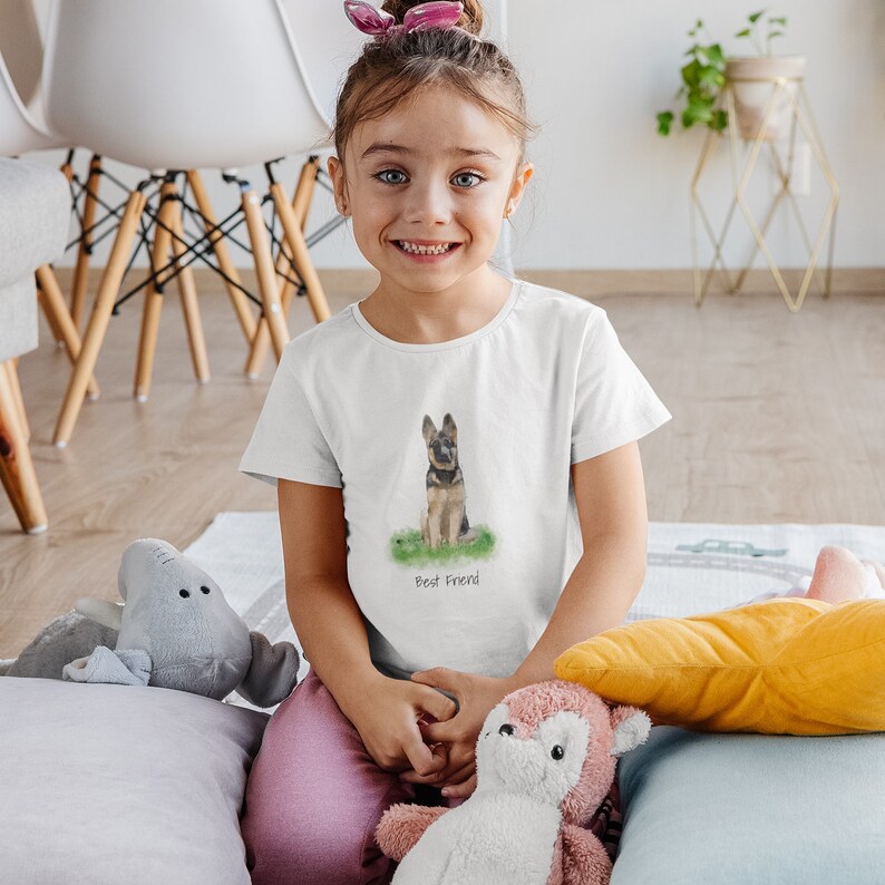 Watercolor Dog Onesie® German Shepherd Onesie® Etsy