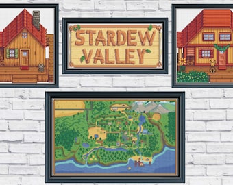 Stardew Valley Cross Stitch Pattern Collection