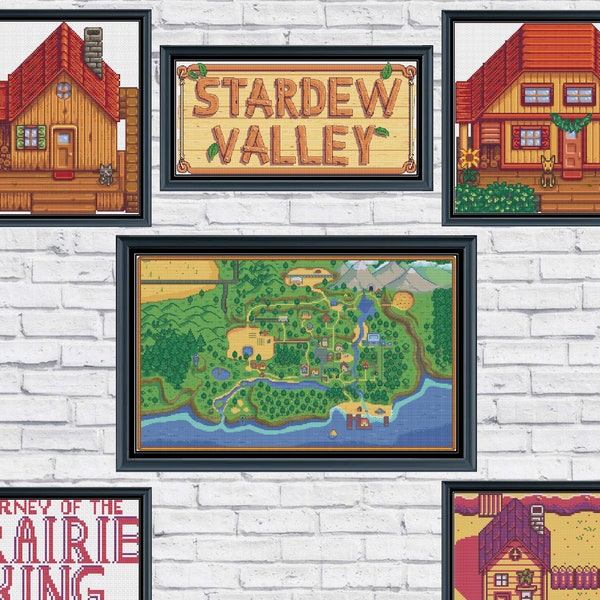 Stardew Valley Cross Stitch Pattern Collection