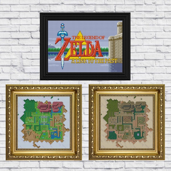 The Legend of Zelda Cross Stitch Pattern Collection