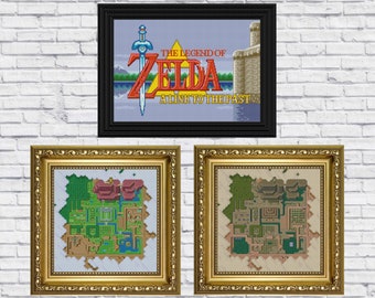 Die Legende von Zelda Kreuzstichmuster Sammlung