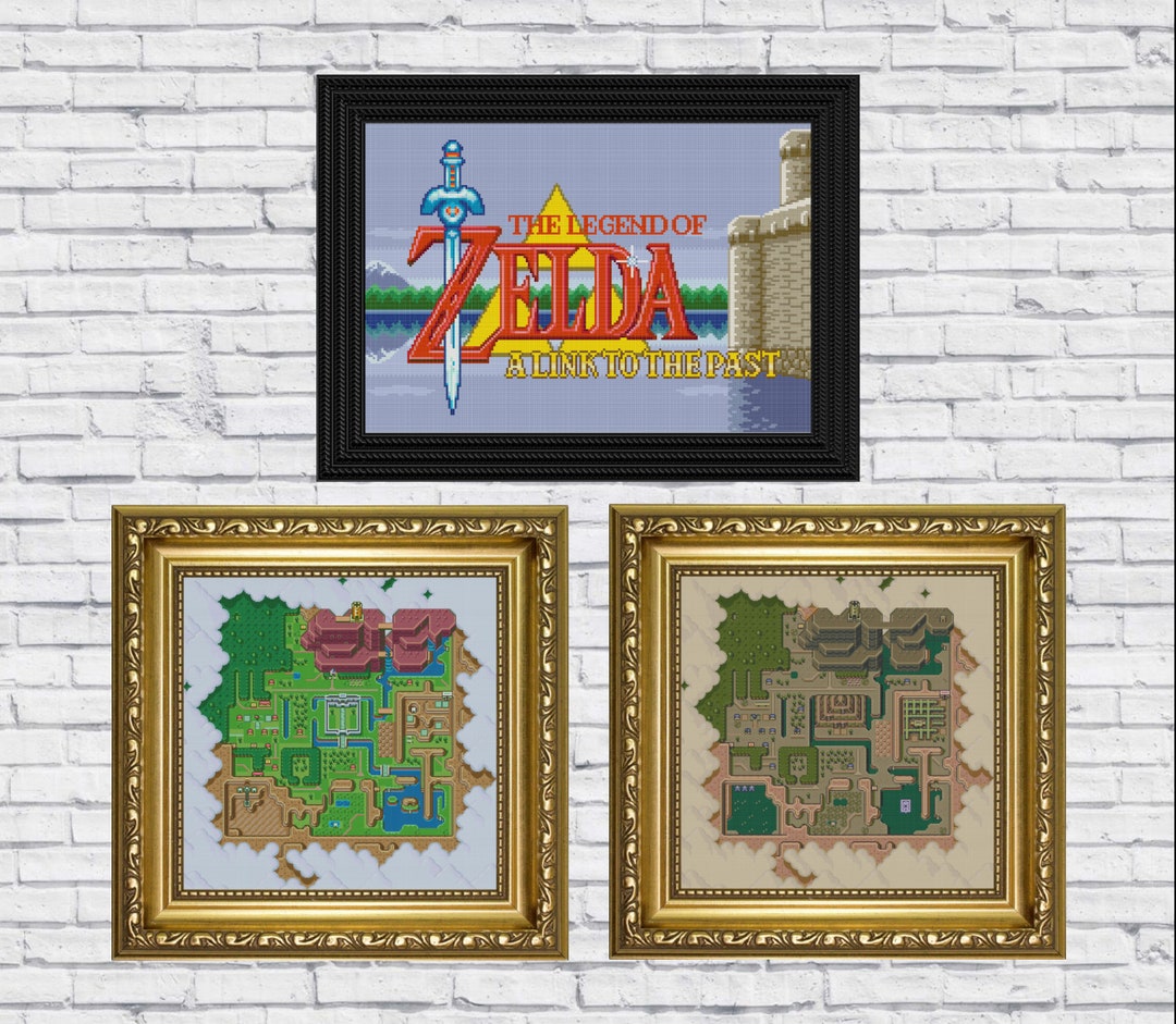 The Legend of Zelda Cross Stitch Pattern Collection - Etsy