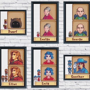 Stardew Valley Cross Stitch Pattern-collectie afbeelding 8