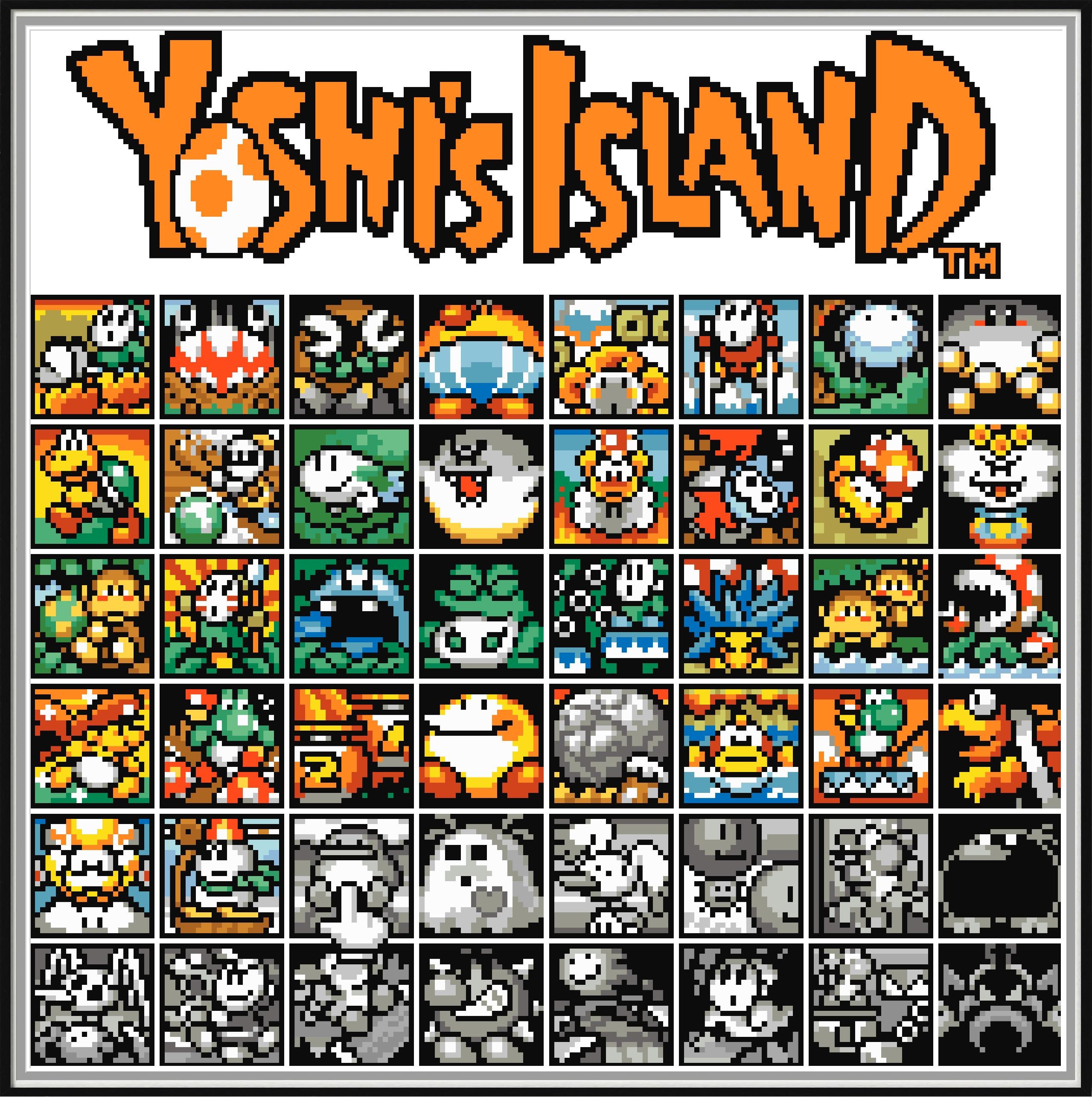 スーパーマリオ2: ヨッシーアイランドレベルセレクトクロス