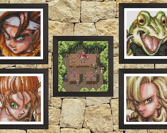 Chrono Trigger Party Cross Stitch Pattern - Etsy