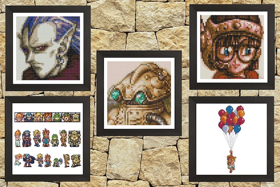 クロノトリガー SNES クロスステッチパターンコレクション - Etsy 日本