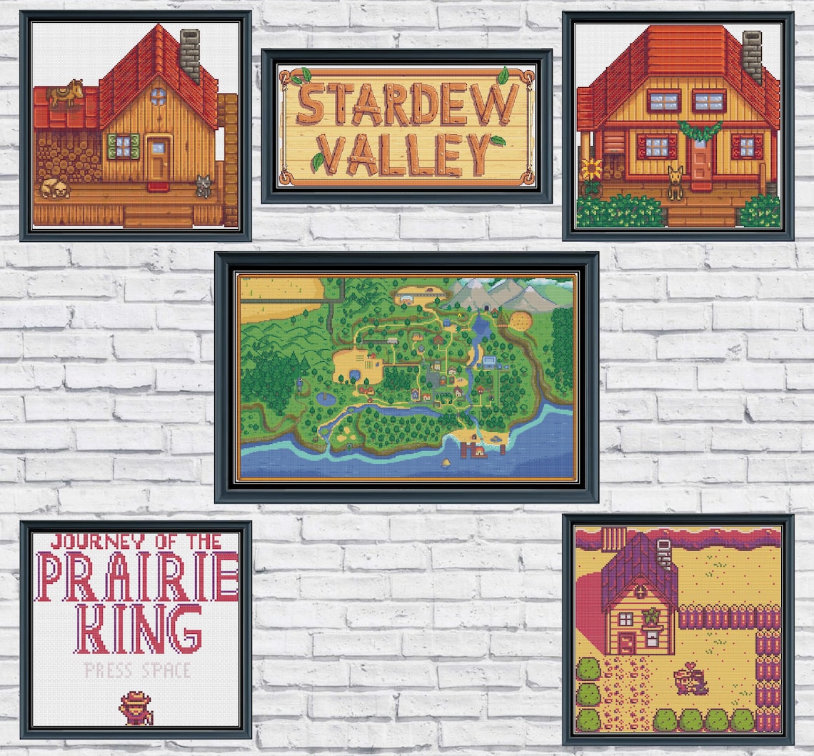 Stardew Valley Cross Stitch Pattern Collection Etsy