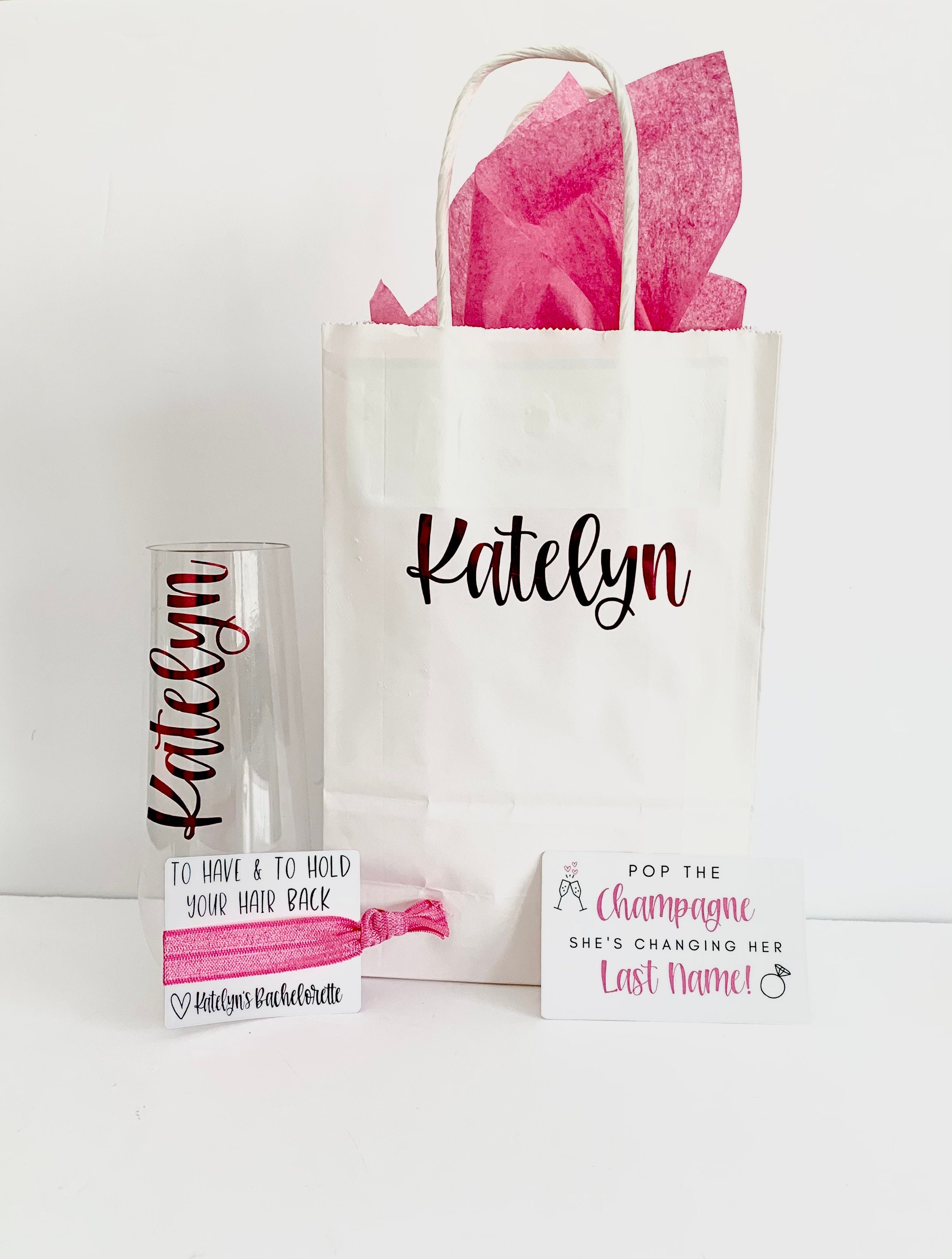 Personalized Bachelorette Favor Bags Bridal Party Gift Bags - Etsy