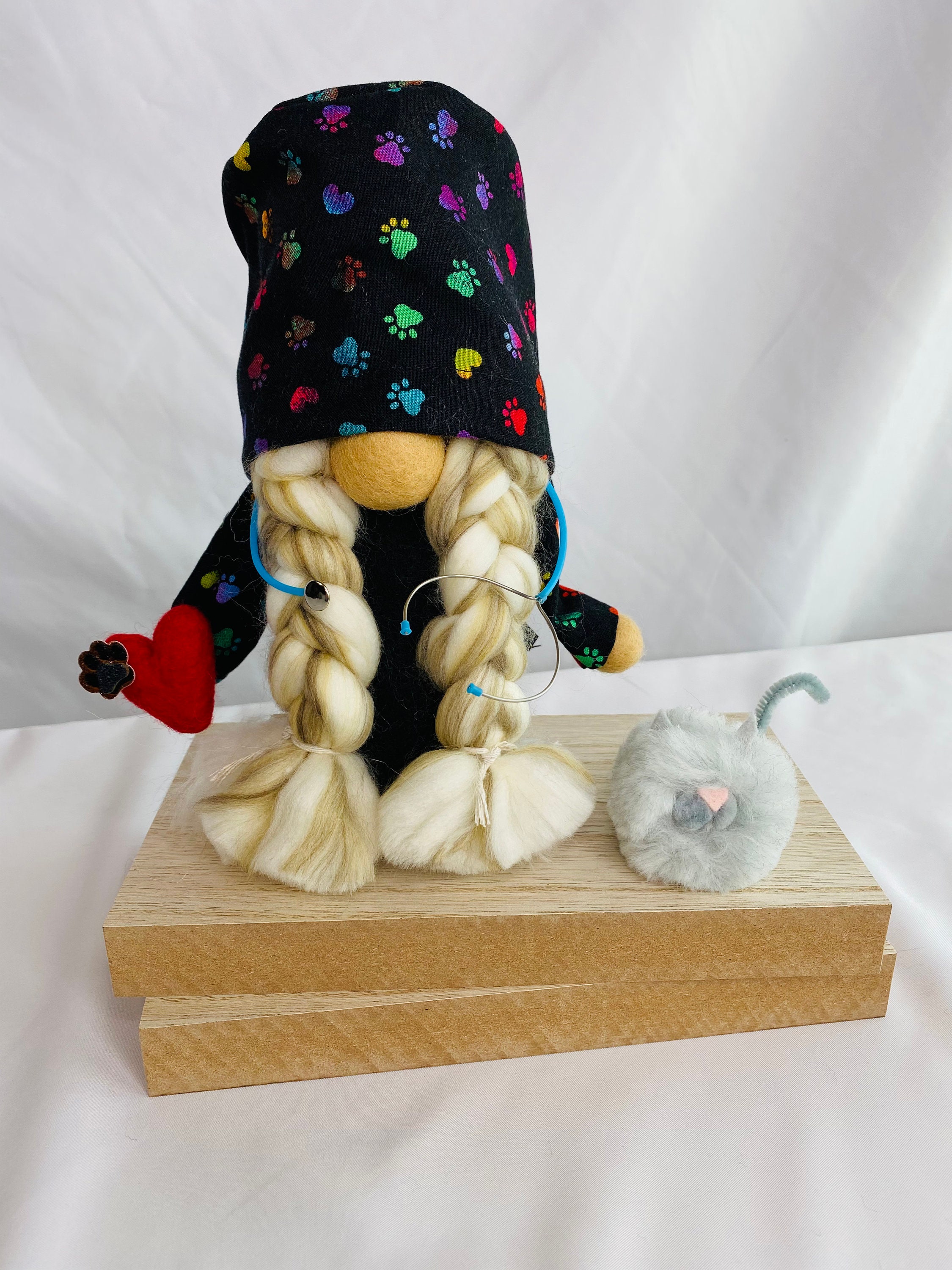 Veterinarian Gnome W/ Mini Stethoscope Male Female W/ Scrub - Etsy Veterinarian Gnome W/ Mini Stethoscope Male Female W/ Scrub - Etsy