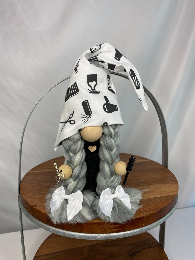 Hairdresser Gnome Barber Gnome Salon Gnome Hairstylist Etsy