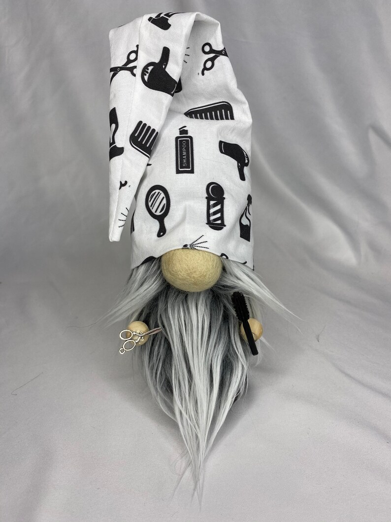 Hairdresser Gnome Barber Gnome Salon Gnome Hairstylist Etsy
