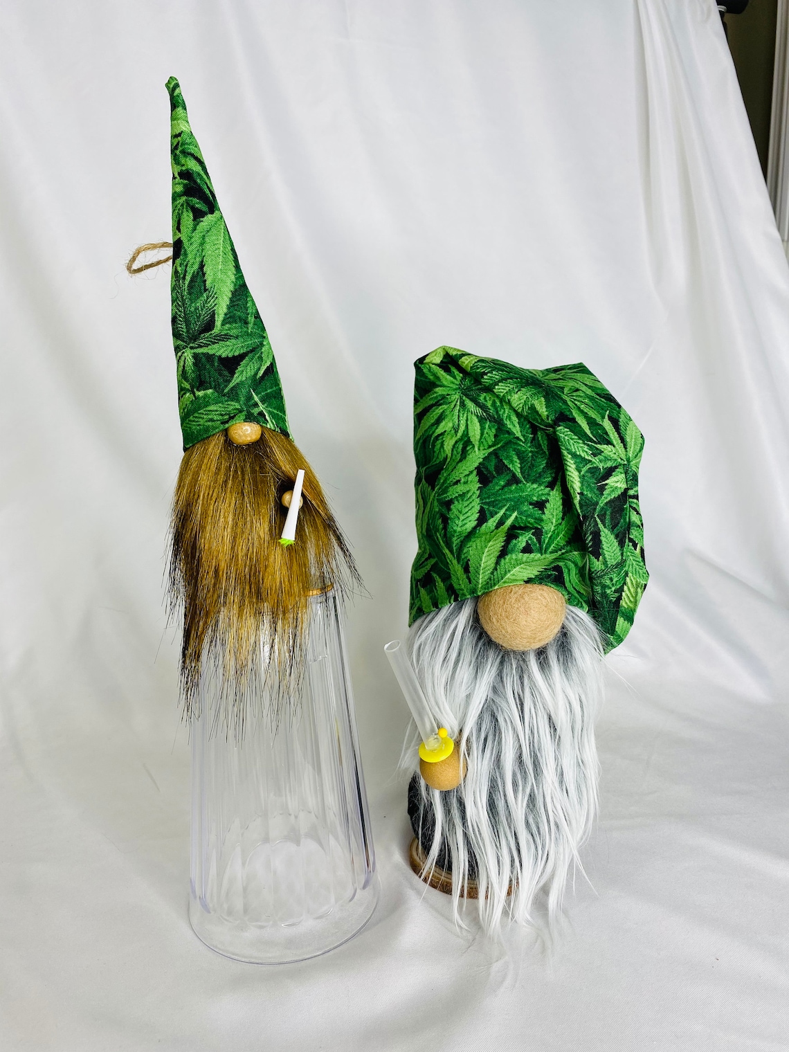 Weed Gnome W/ Joint Ornament Mini Cannabis Gnomes Pot Smoker - Etsy