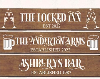Outdoor Bar Sign Uk, Outdoor Bar Signs Personalized Uk