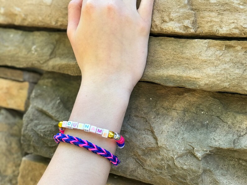 VSCO Bracelet Set Rubber Band Bracelet Set Personalized Etsy UK