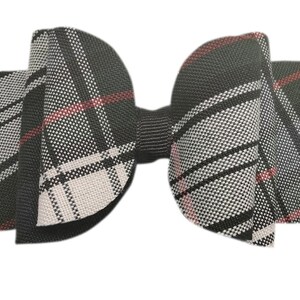 Large Bow, School Uniform, Plaid Bows, Back to School, Hair accessory