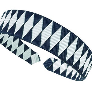 Ribbon Headband, School Uniform, Plaid headband, Plaid Bows, Back to School, Hair accessory