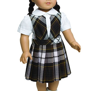 Doll Dress, School Uniform, Back to School