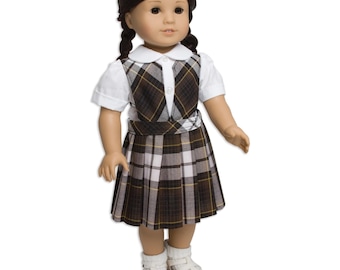 Doll Dress, School Uniform, Back to School